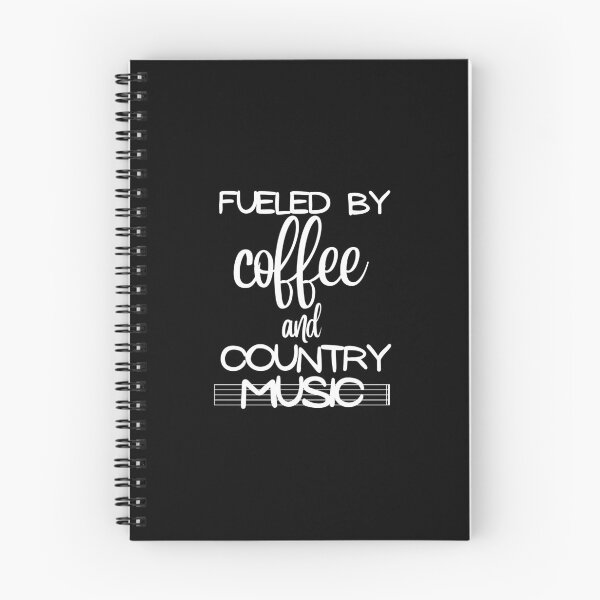 Item preview, Fueled by coffee and country music designed and sold by Hoffman-Design.