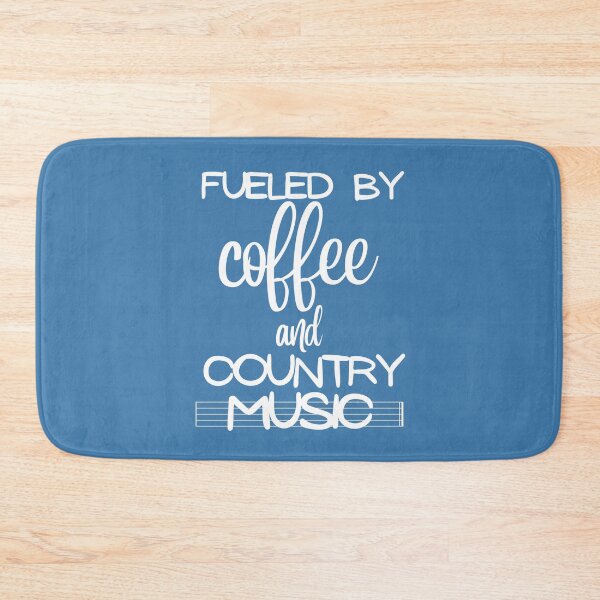Item preview, Fueled by coffee and country music designed and sold by Hoffman-Design.
