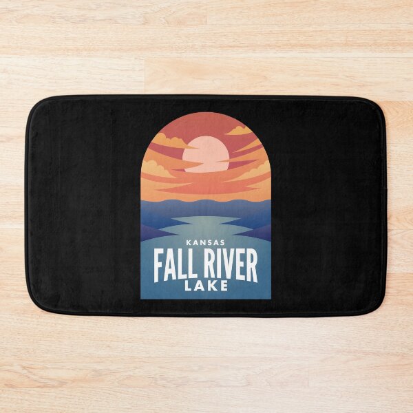 Item preview, Fall River Lake KS Retro Sunset designed and sold by HalpinDesign.