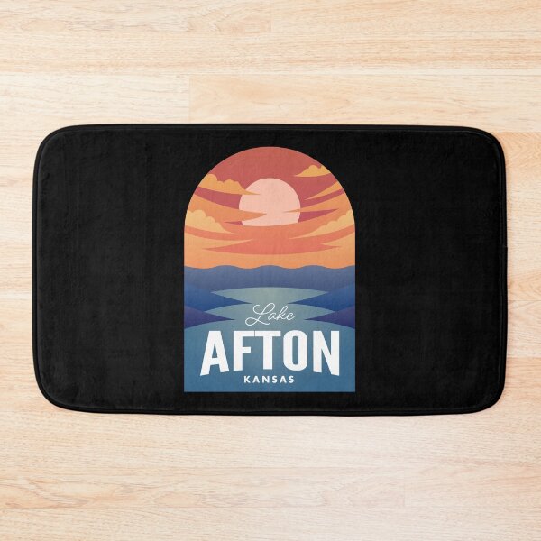 Item preview, Lake Afton KS Retro Sunset designed and sold by HalpinDesign.