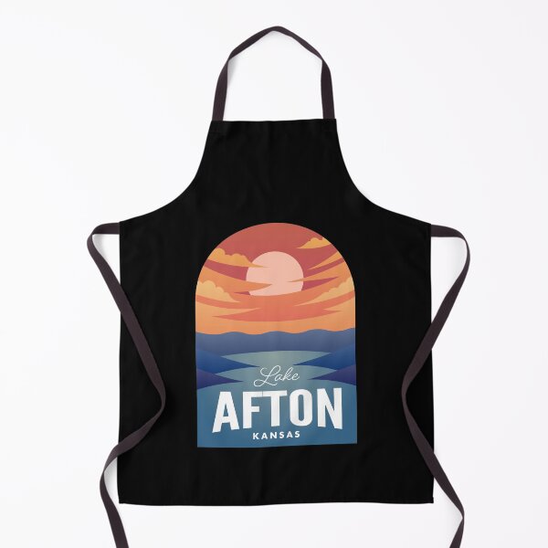 Item preview, Lake Afton KS Retro Sunset designed and sold by HalpinDesign.