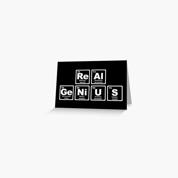 Item preview, Real Genius - Periodic Table designed and sold by Graphix.