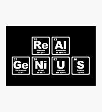Real Genius - Periodic Table Photographic Print