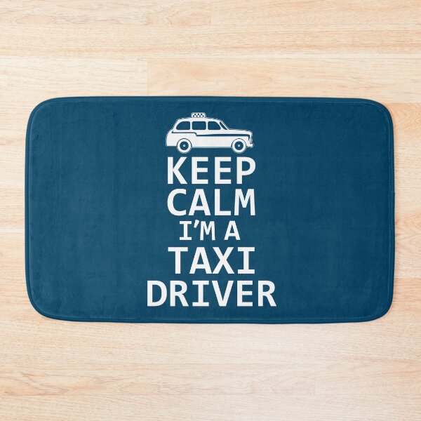 Item preview, Keep Calm I'm A Taxi Driver. Funny Taxi Driver, Cab Driver, Uber Driver Design. designed and sold by DesignHouse07.