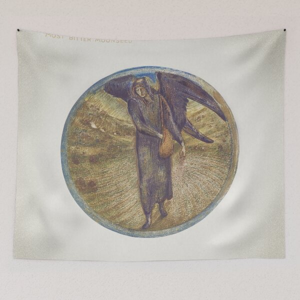 Item preview, Most Bitter Moonseed Sir Edward Burne Jones painting designed and sold by UsedToBeStatue.
