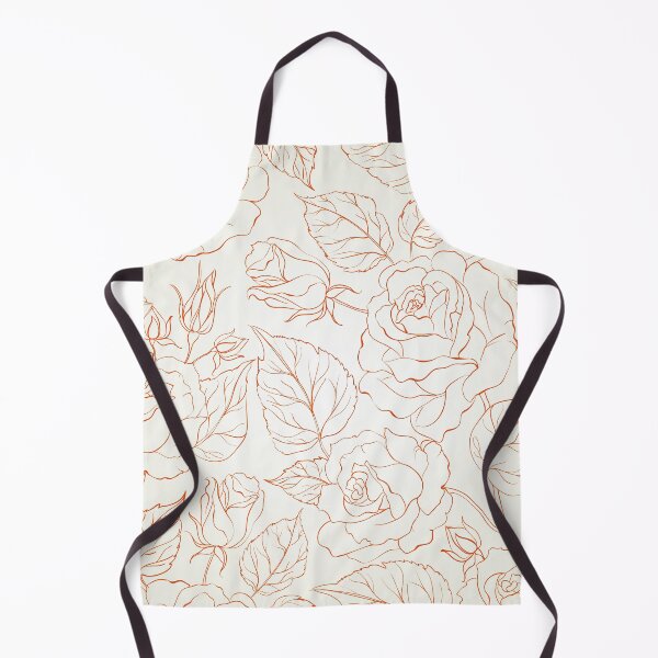 Item preview, Vintage flowers and leaves pattern designed and sold by Casa-Negra.
