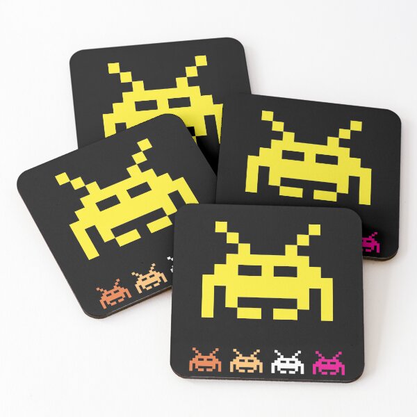 Item preview, Pixel Invader space alien designed and sold by sianelliot.