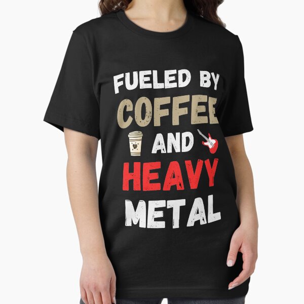 Item preview, Fueled By Coffee And Heavy Metal designed and sold by ClanCotton.