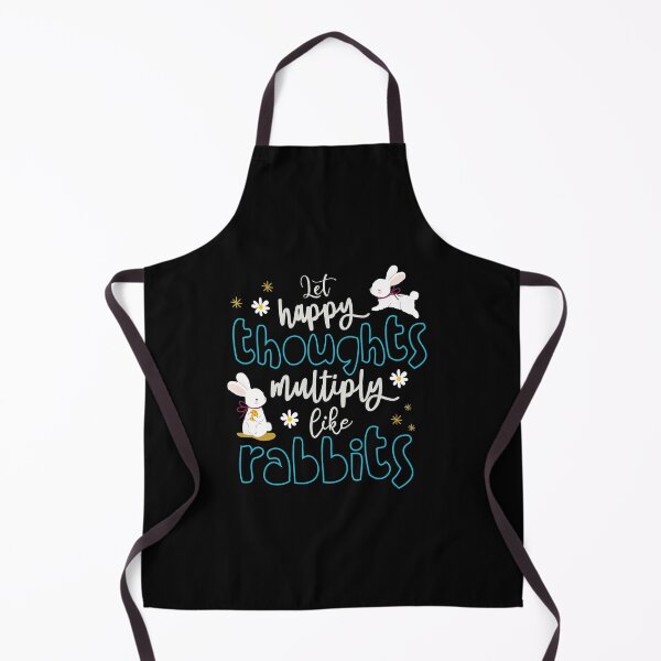 Item preview, Let Happy Thoughts Multiply Like Rabbits | Bunny Lovers designed and sold by MadrigueraSM-.