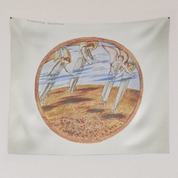 Item preview, Morning Glories Sir Edward Burne Jones painting designed and sold by UsedToBeStatue.