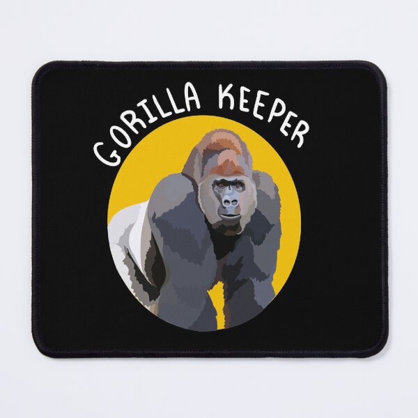 Item preview, G is for Gorilla Keeper,Gorilla Keeper Gift – Zoo Staff Apparel & Wildlife Carer Design for Primate Lovers designed and sold by PrettylittlepastelUk.