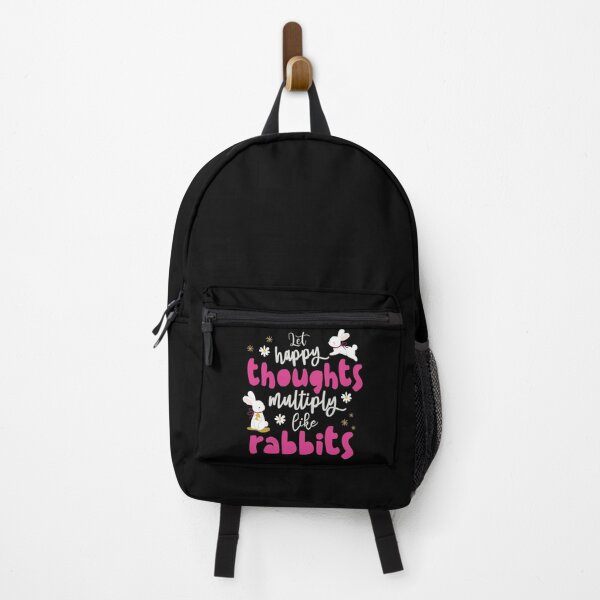 Item preview, Let Happy Thoughts Multiply Like Rabbits | Bunny Lovers designed and sold by MadrigueraSM-.
