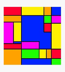 Blocks Photographic Print