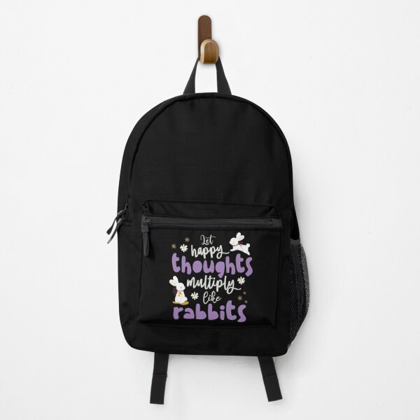 Item preview, Let Happy Thoughts Multiply Like Rabbits | Bunny Lovers designed and sold by MadrigueraSM-.
