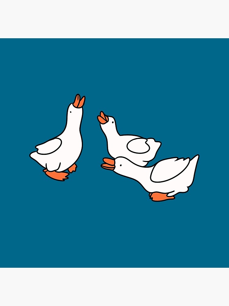 I made the goose from Untitled Goose Game for our friend group's