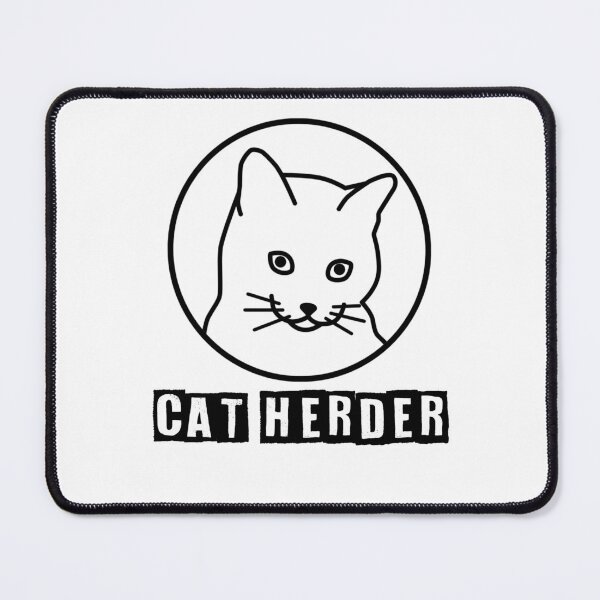 Item preview, cat herder designed and sold by KHAFiT.