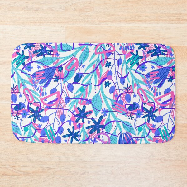 Item preview, Colorful pattern leaves and flowers designed and sold by NoahDea.