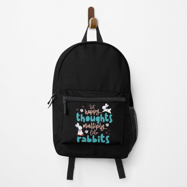 Item preview, Let Happy Thoughts Multiply Like Rabbits | Bunny Lovers designed and sold by MadrigueraSM-.