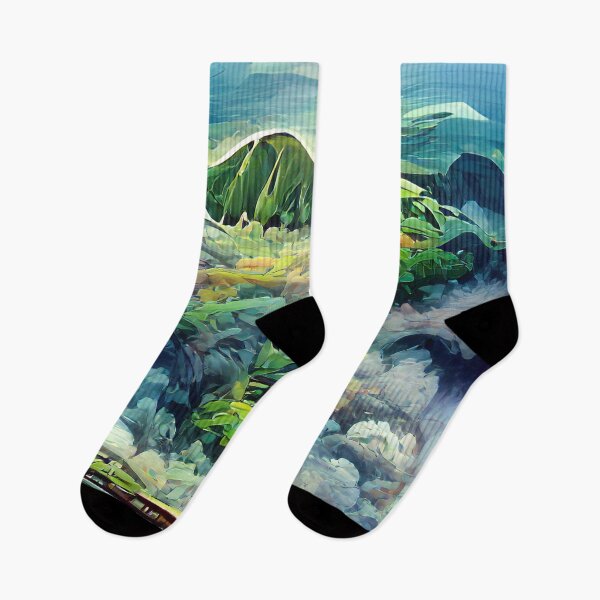 Item preview, AI Art - Mountain Dreamland designed and sold by Arkneer.