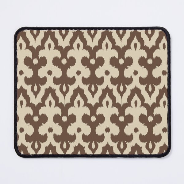 Item preview, Moroccan Ikat Damask, Taupe and Beige designed and sold by Marymarice.