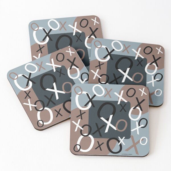 Item preview, X and O (brown) designed and sold by SA-DEZIGNS.