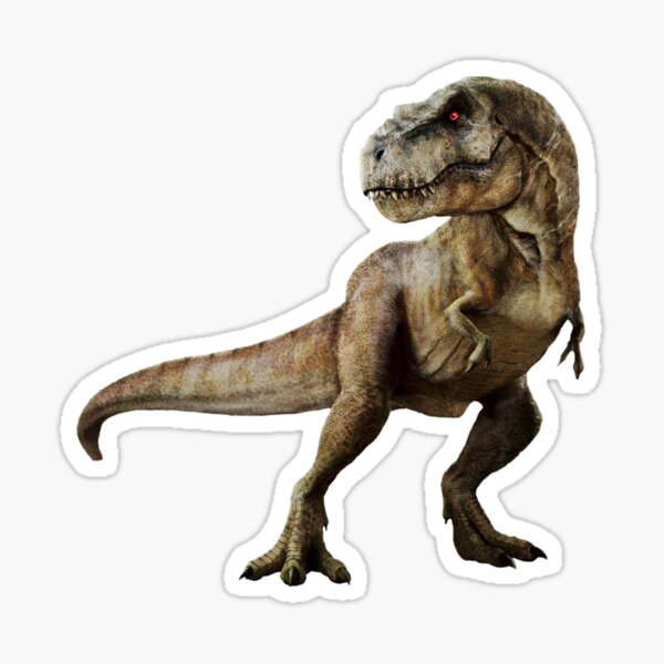 Hilarious Mocking Car Stickers : T-Rex Car Decal