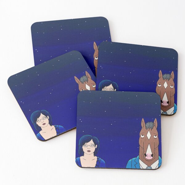 Item preview, Horse guy and Sad girl designed and sold by contrastdoodles.