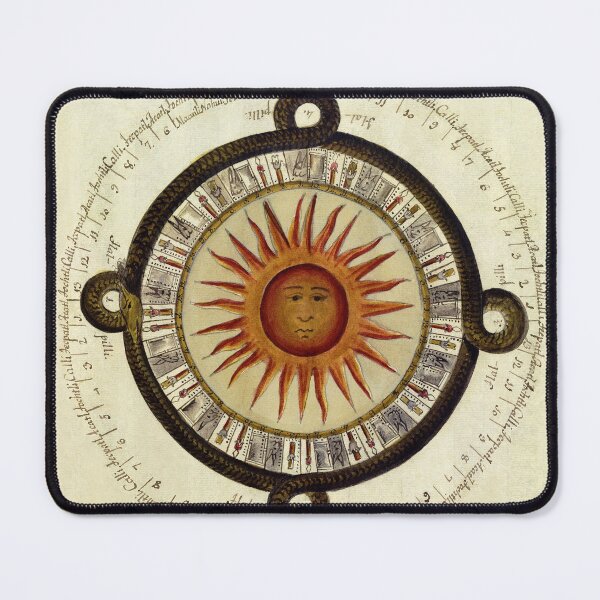 Item preview, Aztec Sun Calendar (1792) designed and sold by allhistory.