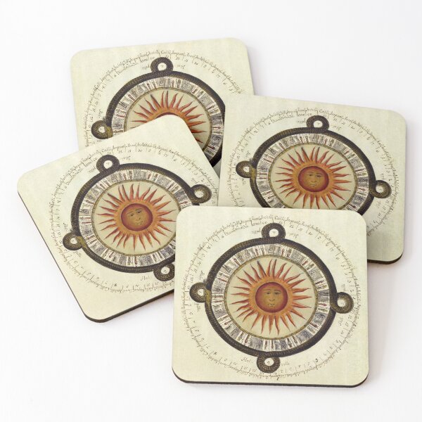 Item preview, Aztec Sun Calendar (1792) designed and sold by allhistory.