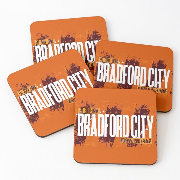 Item preview, Bradford City fans gifts - Eat Sleep Drink - Valley Parade - The Bantams designed and sold by Riko Art.