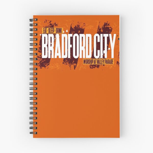 Item preview, Bradford City fans gifts - Eat Sleep Drink - Valley Parade - The Bantams designed and sold by Riko Art.