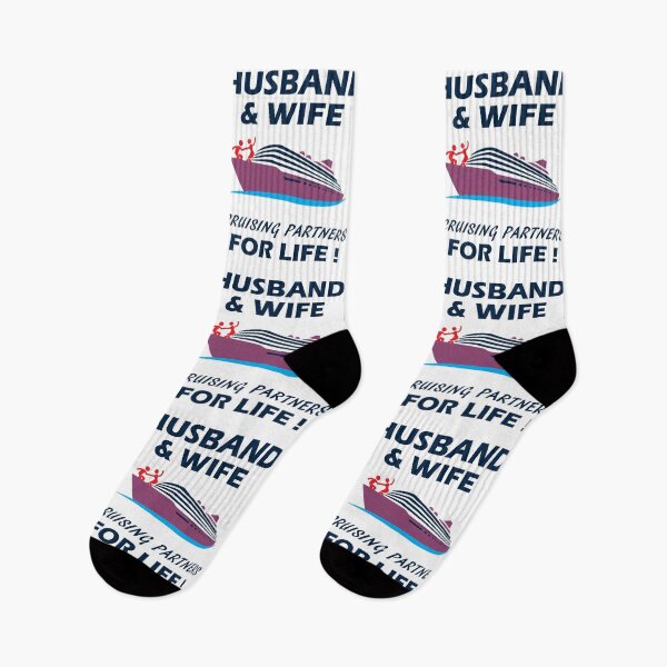 Item preview, Husband and Wife Cruising Partners for Life  designed and sold by TastefulTees.