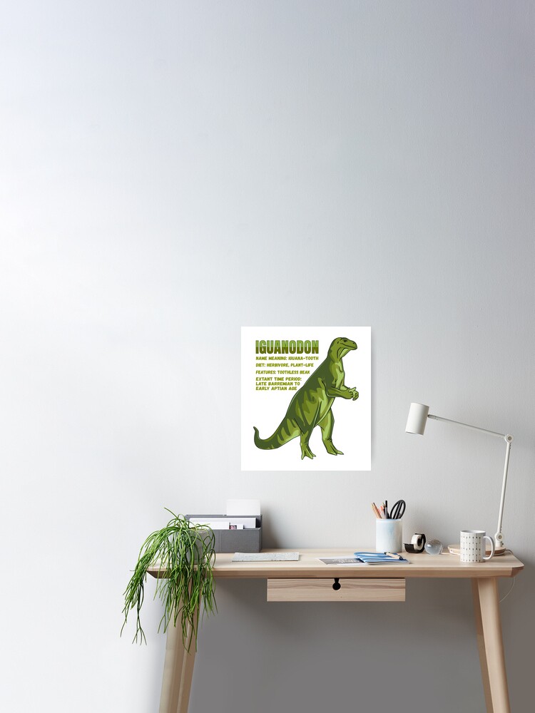 dino giant sticker poster