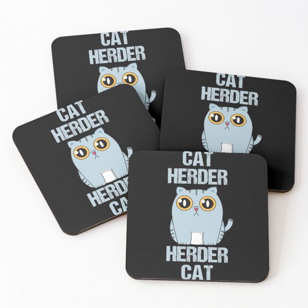 Item preview, cat herder or herder cat designed and sold by KHAFiT.