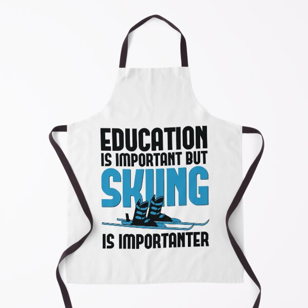 Item preview, Education is Important but Skiing is Importanter Funny Ski Lover designed and sold by dass-art.