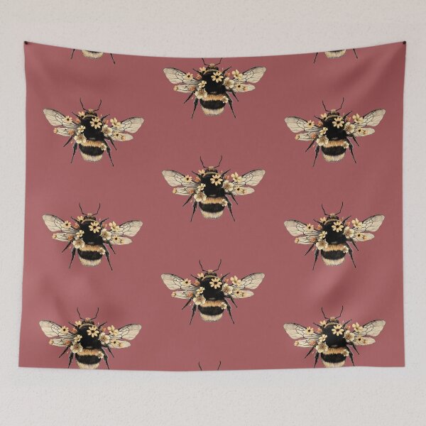 Item preview, Behr LINGONBERRY PUNCH Red Bee designed and sold by AuraTherapeia.