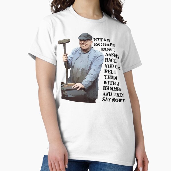 Aperçu de l'œuvre Fred Dibnah : Moteurs créée et vendue par TrashPandaUK.