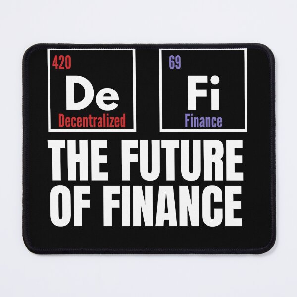 Item preview, DeFi The Future Of Finance - Decentralized Finance Blockchain designed and sold by nft-millionaire.
