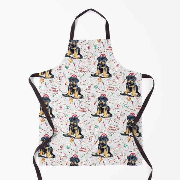 Item preview, Rottweiler wishes happy birthday designed and sold by AnnaAndVibes.