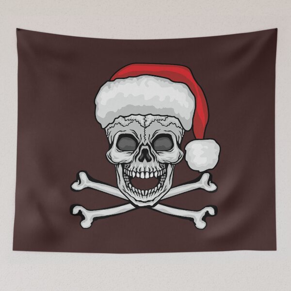 Item preview, Christmas skull  designed and sold by amid999.