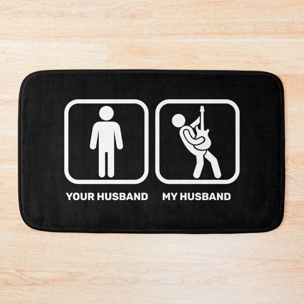Item preview, My Guitarist Husband Comparision For Musical Husband Wifes - Guitarist Husband designed and sold by Funwithmusic.