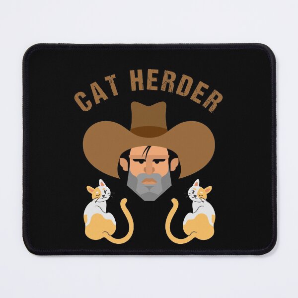 Item preview, cat herder designed and sold by KHAFiT.