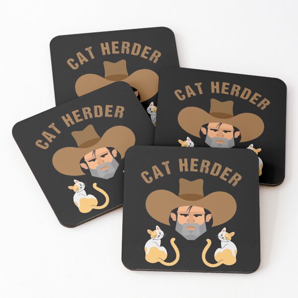 Item preview, cat herder designed and sold by KHAFiT.
