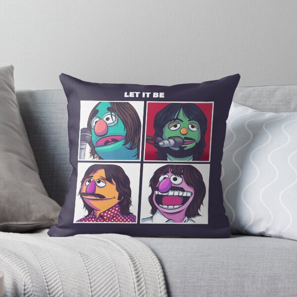 The Mupples Throw Pillow