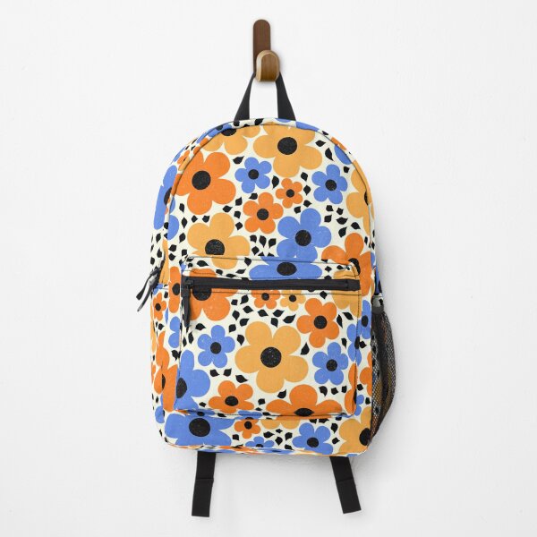 Item preview, Vintage Daisies I (Orange/Blue Combo) designed and sold by AnecdoteThread.
