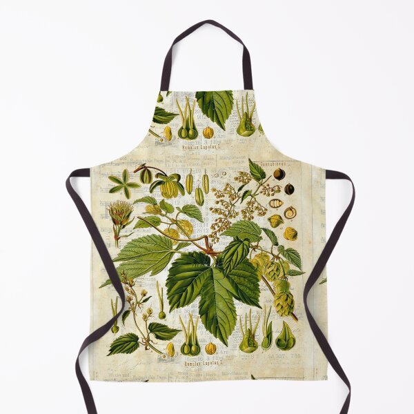 Item preview, Retro Botanical Common Hops designed and sold by missdebi27.
