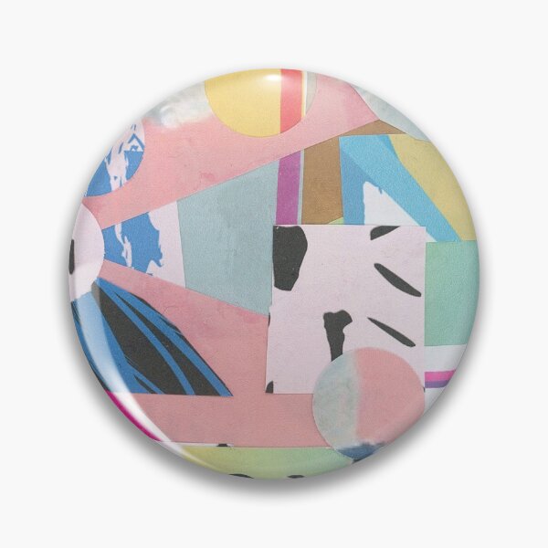 Item preview, Abstract Collage Art designed and sold by owlcatcollage.
