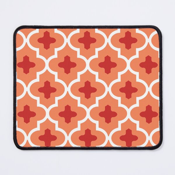 Item preview, Classic Moroccan Tile, Mandarin Orange designed and sold by Marymarice.