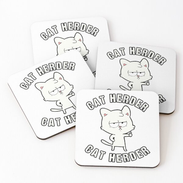 Item preview, cat herder designed and sold by KHAFiT.