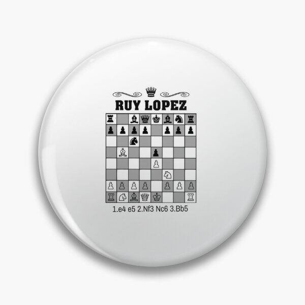 Ruy Lopez--Chess Opening Poster for Sale by tshdesigns